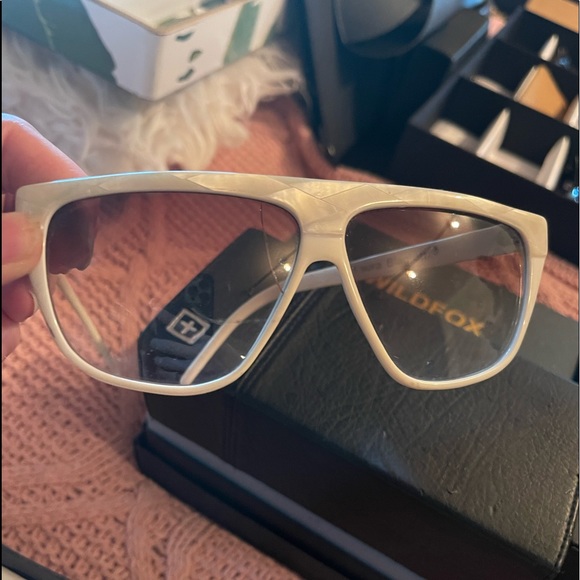 LAURA BIAGIOTTI Rare VINTAGE square oversized pearl flat top sunglasses *Lens* - Picture 11 of 16